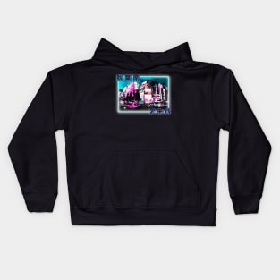 Akihabara Tokyo Japan Neon Nights Kids Hoodie